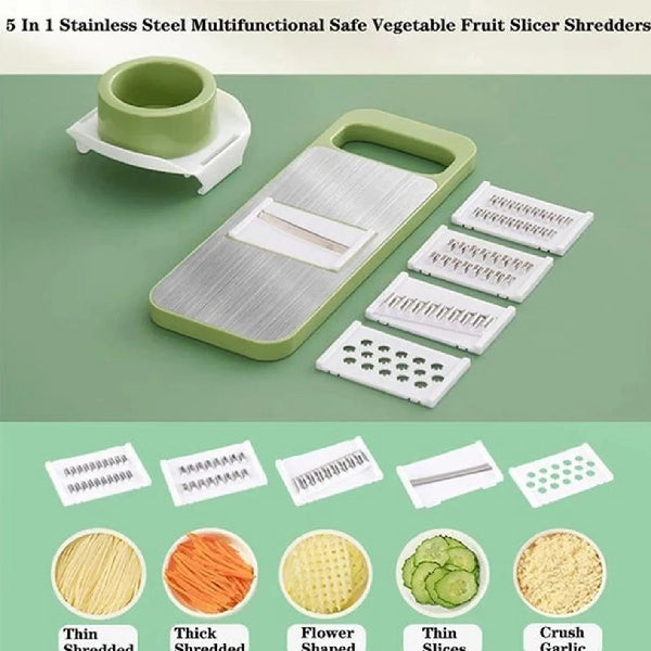 5 in 1 Multi-Function Vegetable Cutter