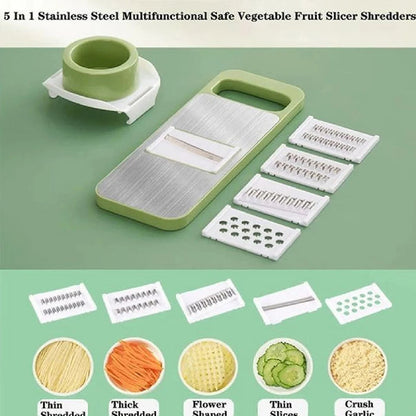 5 in 1 Multi-Function Vegetable Cutter
