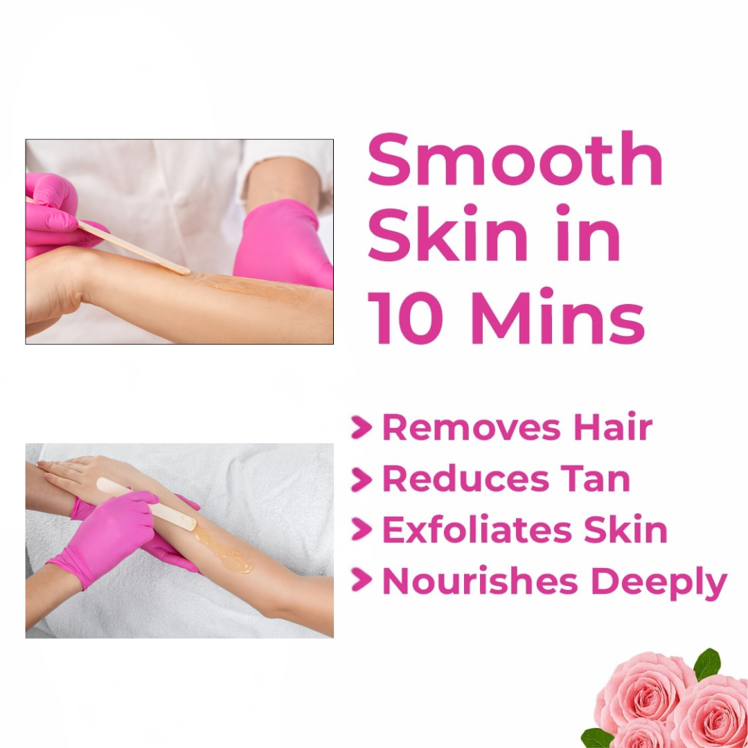 Body Hair Removal Powder Mask Two months pack(Used 20+ times)