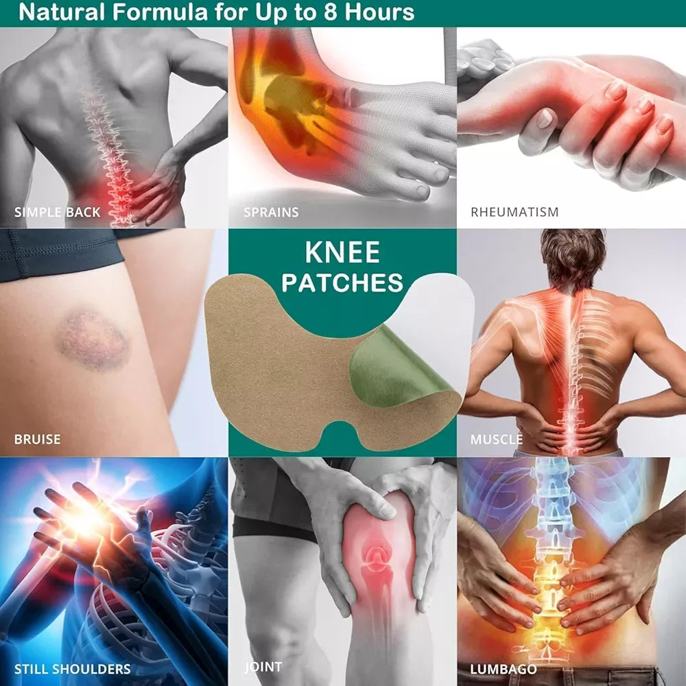 20 pcs Knee Patch Herbal Plaster