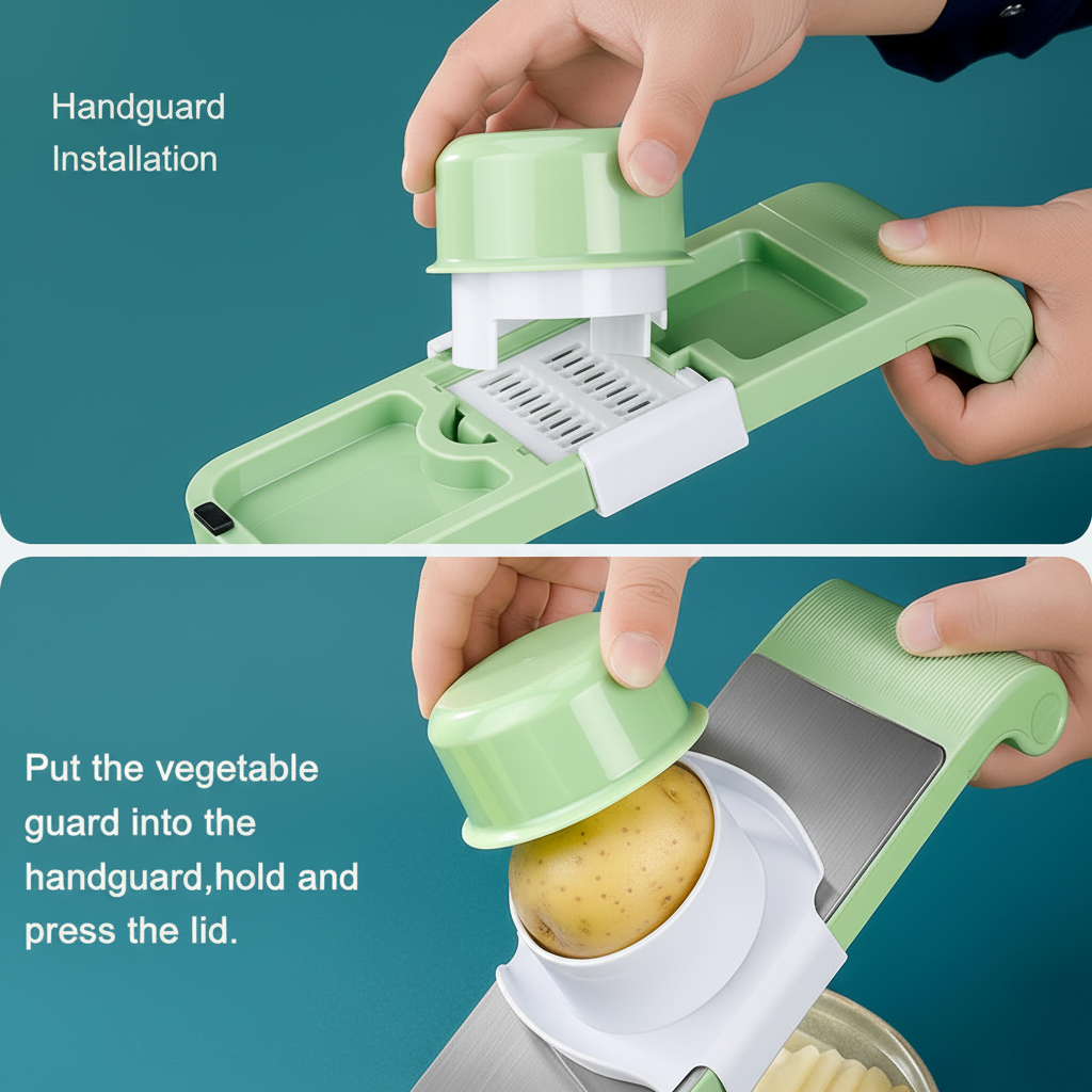 5 in 1 Multi-Function Vegetable Cutter